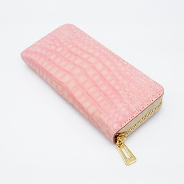 クロコダイル IKURAラウンド長財布