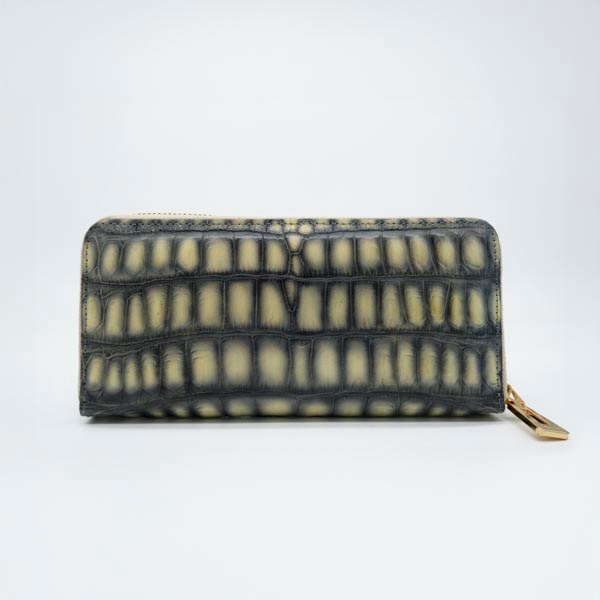 クロコダイル IKURAラウンド長財布