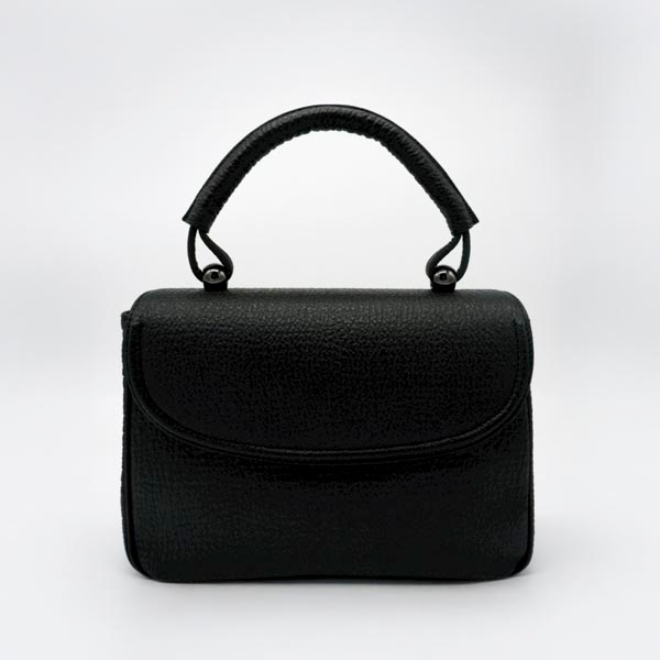 【キャリー品】シャーク カブセハンドバッグ　ブラック