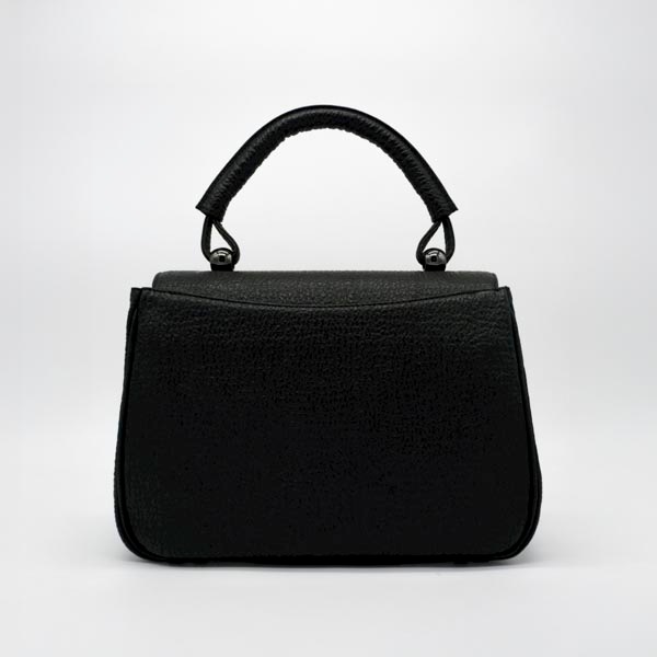 【キャリー品】シャーク カブセハンドバッグ　ブラック