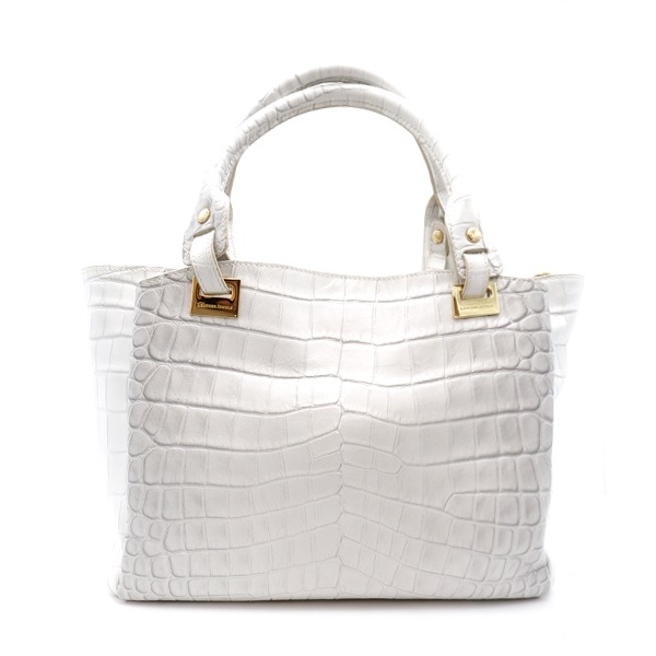 【outlet品】型押し牛革 二本手フォーマルバッグ ヒマラヤ