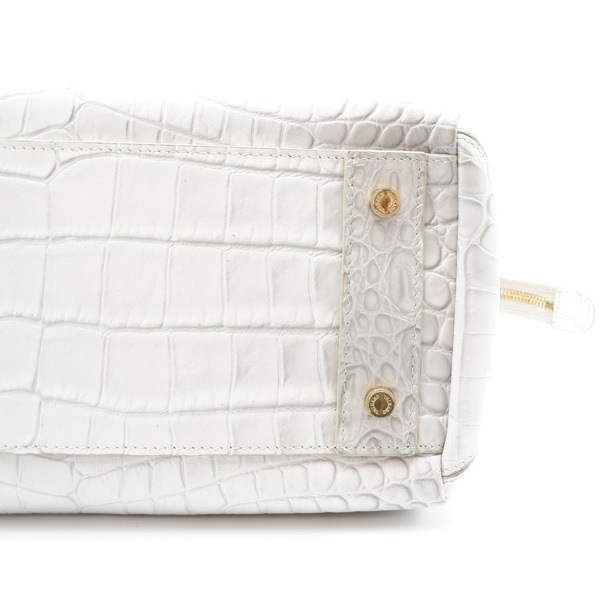 【outlet品】型押し牛革 二本手フォーマルバッグ ヒマラヤ