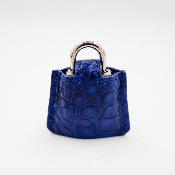 藍染クロコダイル ブリーフケース