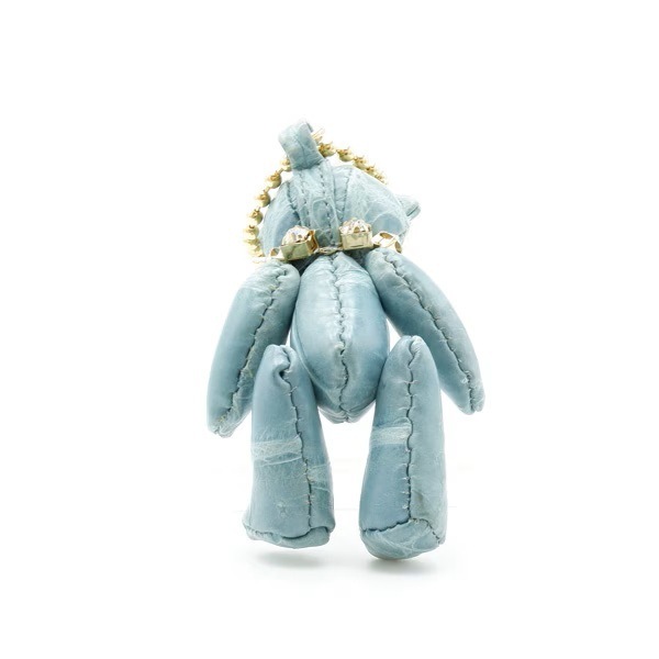 クロコダイルベアチャーム ブルー | すべての商品 | LEATHER JEWELS