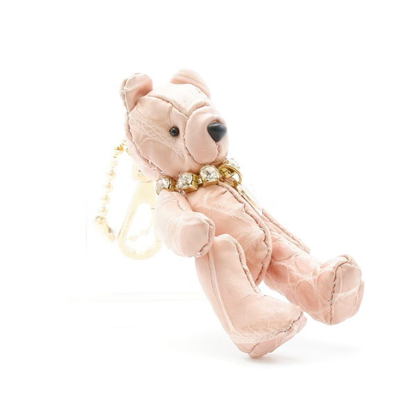 クロコダイルベアチャーム ブルー | すべての商品 | LEATHER JEWELS
