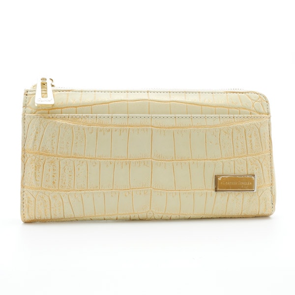 クロコダイルL字型長財布 メジゴールド | すべての商品 | LEATHER  