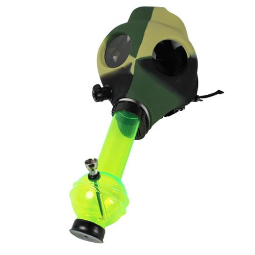 ���̿����򡪵ʱ�κǽ�ʼ�參��ե饬���ޥ����ܥ�/CAMOUFLAGE GAS MASK BONG