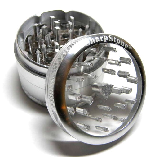 å֤ǧǤꥹѥФϥ졼ɥå㡼/Sharpstone Clear Top 4 Piece Grinder 2.5(㡼ץȡ󥰥饤)