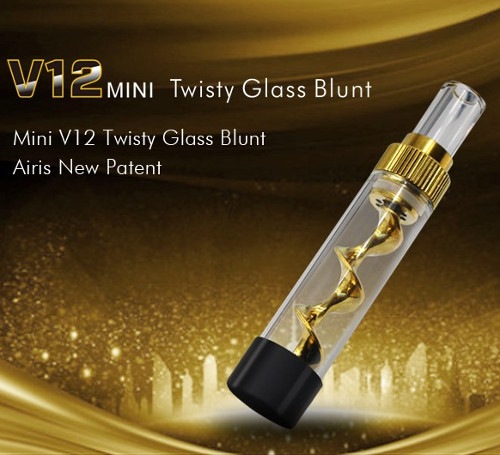 �˥塼���顼���١��������ʥ������󥹥⡼���󥰤��Ǥ��륬�饹�ѥ���/V12 MNI Twisty Glass Blunt