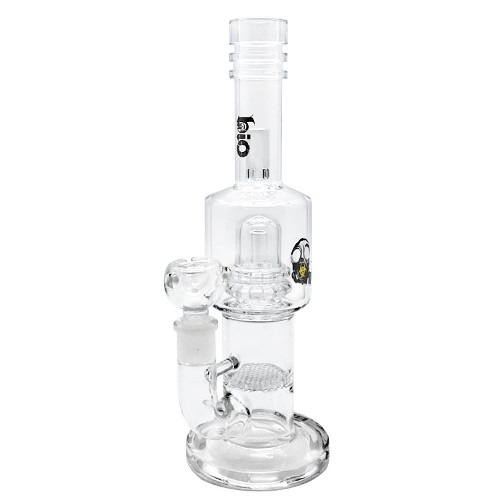 �����١����֥륷�����ϥ˥���ѡ����졼�������ƥ�쥹���͎��Х������ϥ����Ɏ����饹�ܥ�/Bio Hazard Double Shower & Honeycomb Percolator Bong(�Х��� �ϥ����� ���֥륷�����ϥ˥��� �ѡ����졼���� �ܥ�)