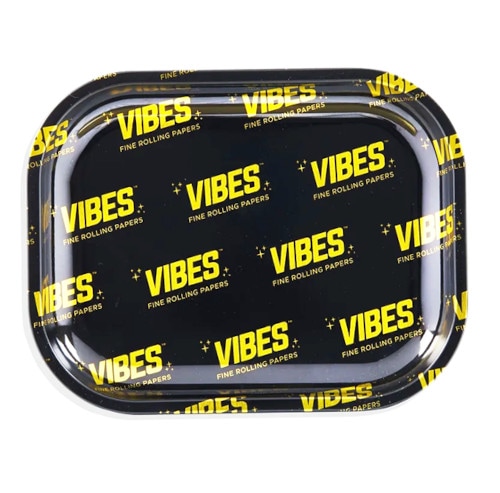 ��VIBES(�Х��֥�)�ٸ����᥿�������󥰥ȥ쥤/VIBES SIGNATURE METAL ROLLING TRAY SMALL BLACK