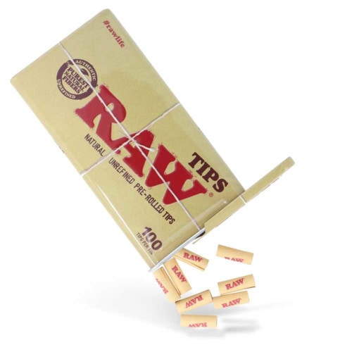 㤤100BOX/RAW AUTHENTIC PRE-ROLLED TIPS 100