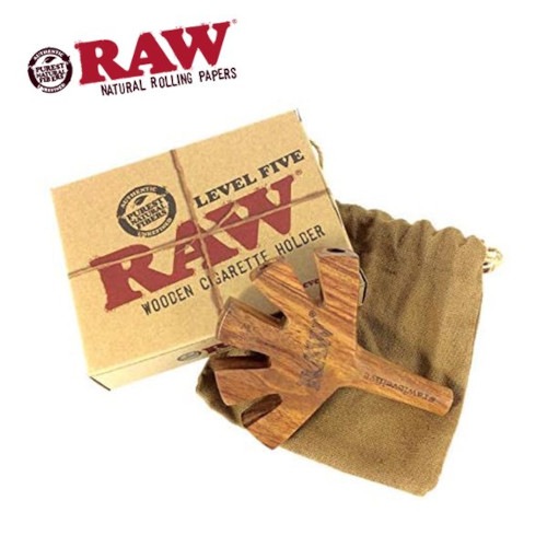 ���祤��ȣ��ܤ�쵤�˳ڤ���ޤ���������åȥۥ����/RAW LEVEL FIVE WOODEN CIGARETTE HOLDER