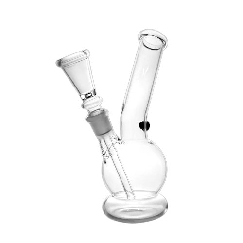 ��̣�Ż롪�����륬�饹���͡����饹�ܥ�/CLEAR GLASS FLASK STAND BONG