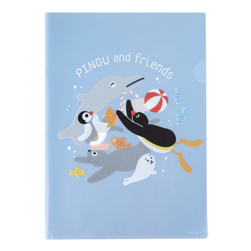 ピングー&フレンズ A4クリアファイル 集合