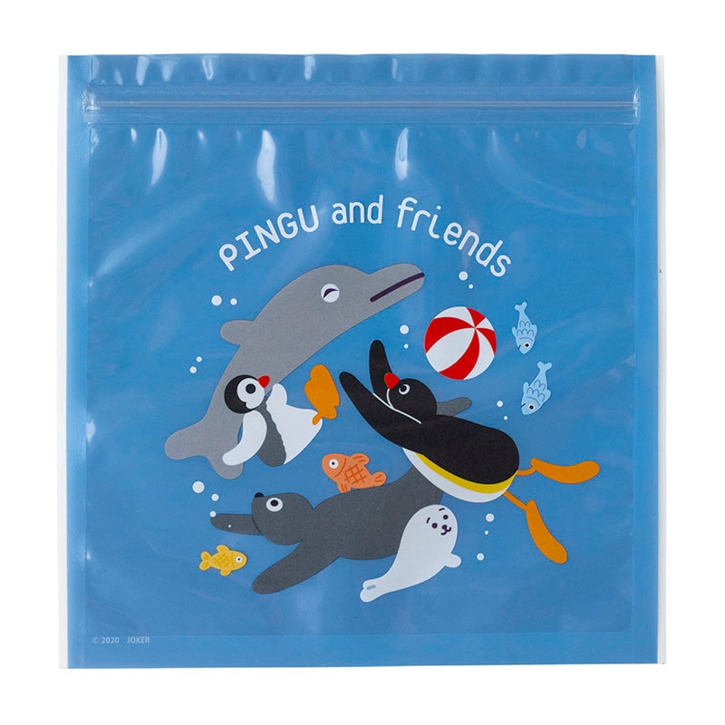 ピングー&フレンズ ジッパーバッグ 集合