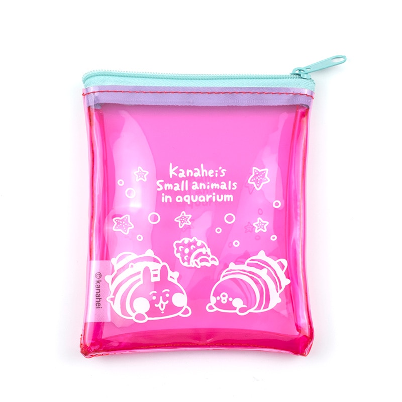 ピスケ&うさぎ クリアポーチ(ヤドカリ)