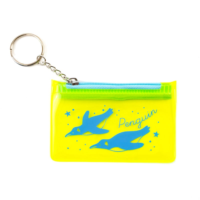 PVCポーチキーホルダー（ペンギン）