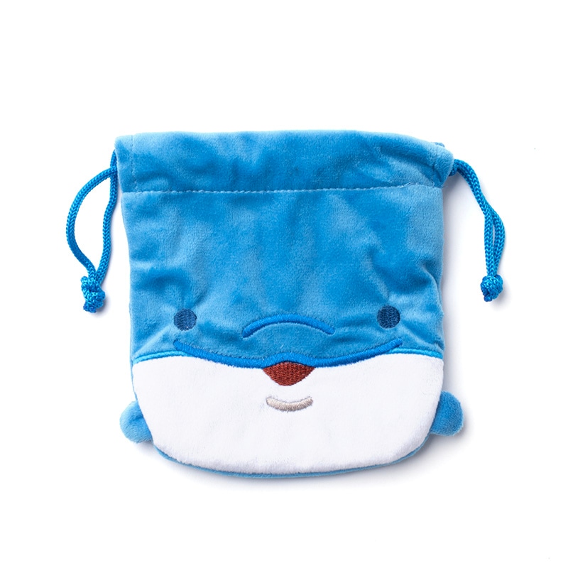 フェイス巾着（イルカ）