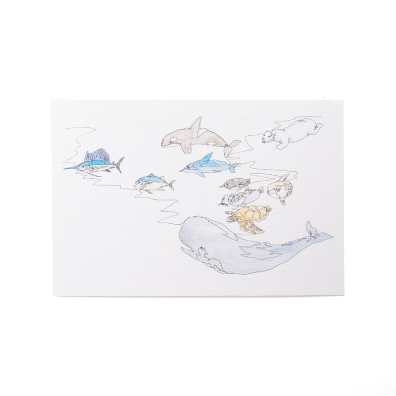 minaco sakamoto　布だより（深さ順・速さ順）