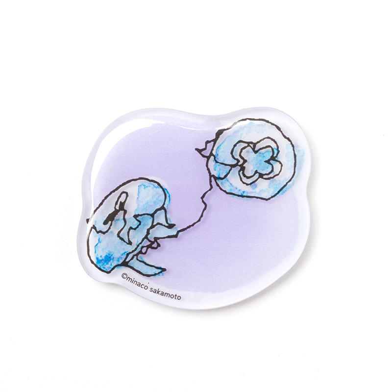 クリアマグネット minaco sakamoto クラゲ