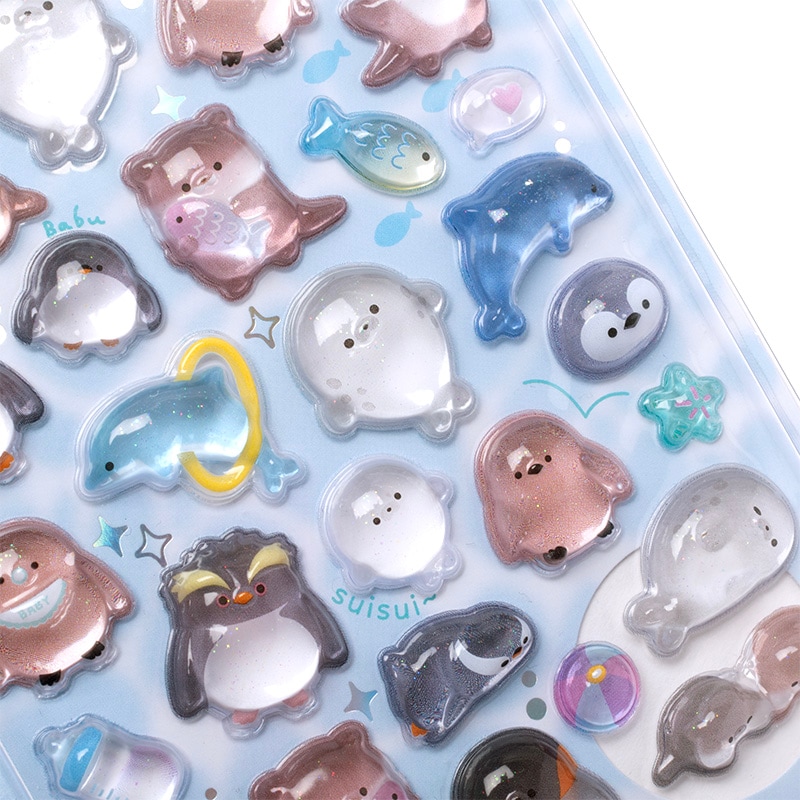 うわっ水族館限定の深海魚シール6個って…めっちゃ欲しいじゃん！羨まし