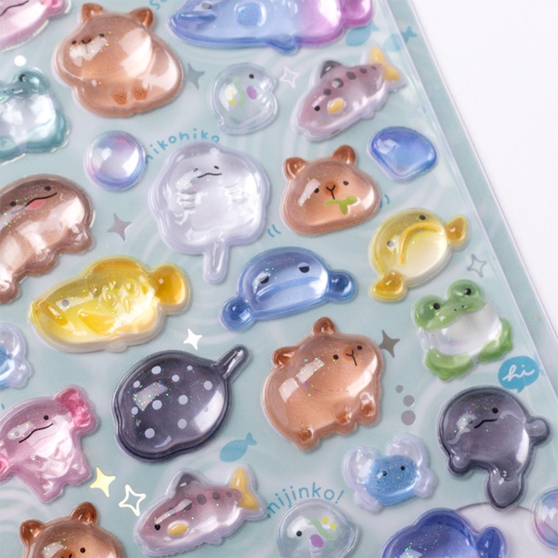 ボンボンドロップシール(淡水・水辺の生きもの) | category