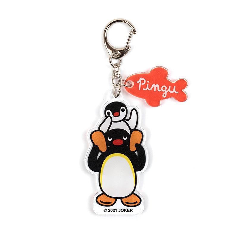 ピングー(PINGU)　2連アクリルキーホルダー