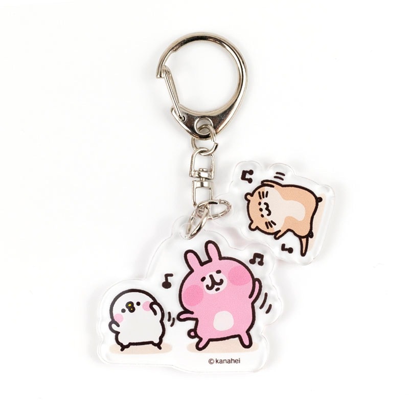 ピスケ&うさぎ アクリルキーホルダー (カワウソ)