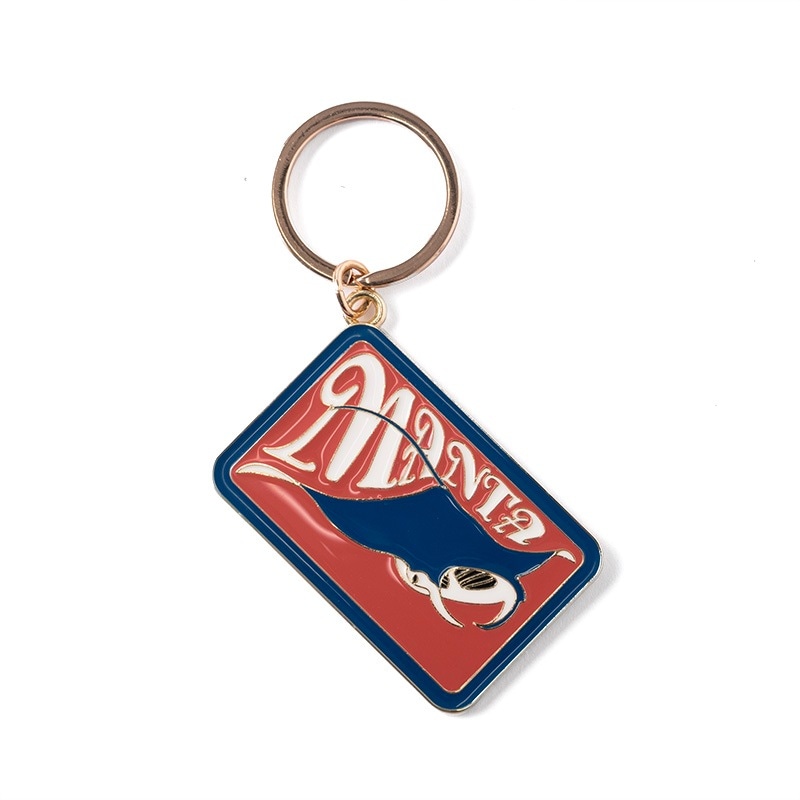 メタルキーホルダー（マンタ）