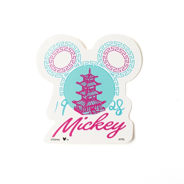 チャイナタウンDisney ステッカー(ネオンミッキー)