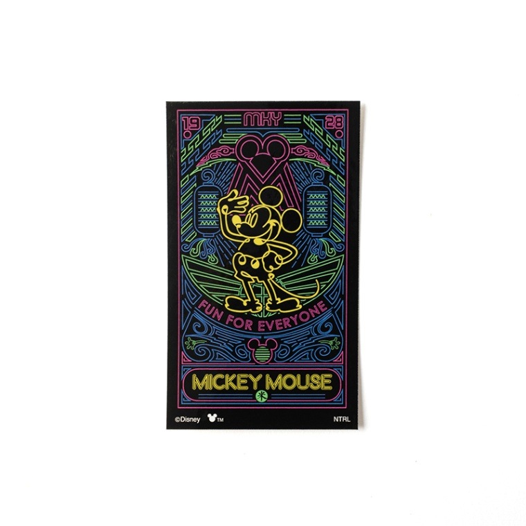 チャイナタウンDisney ステッカー(ネオン1928)