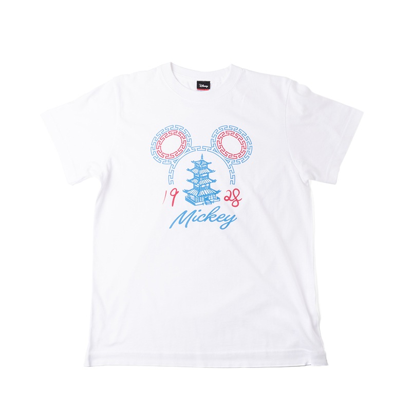 チャイナタウンDisney TシャツL(ネオン1928) 