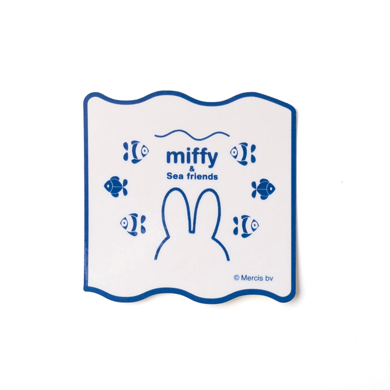 miffy & Sea friends ステッカー (ミッフィ-)