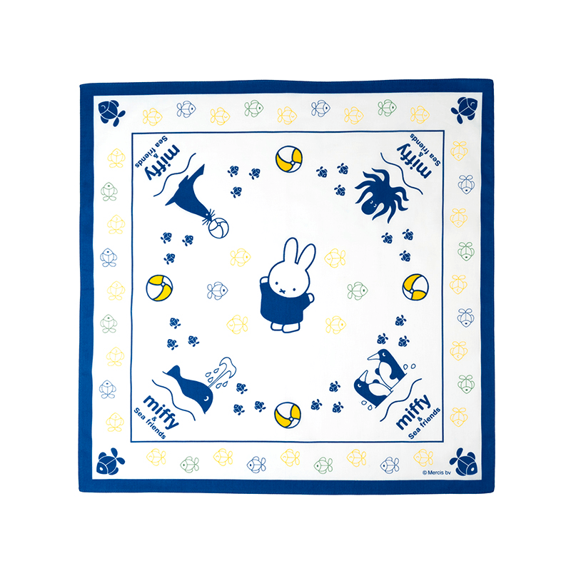 miffy & Sea friends　バンダナ　