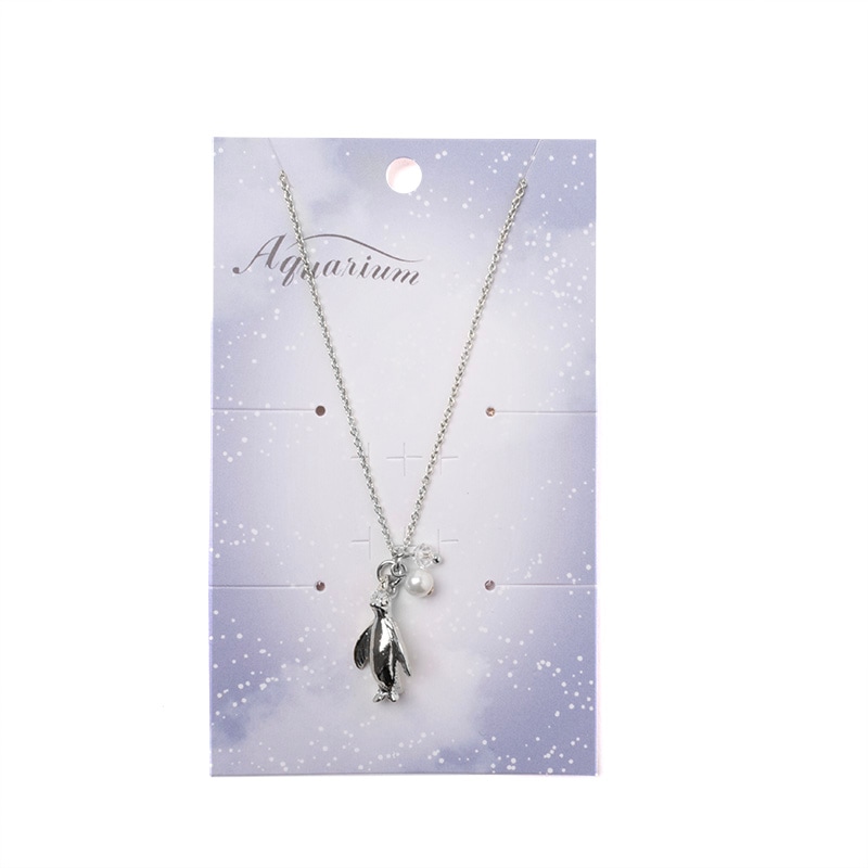 ネックレス パールペンギン (シルバー)