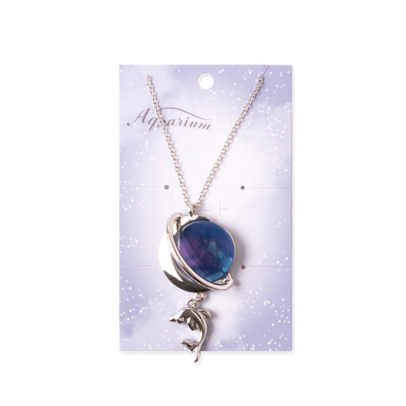 ユニバースネックレス イルカ (シルバー）