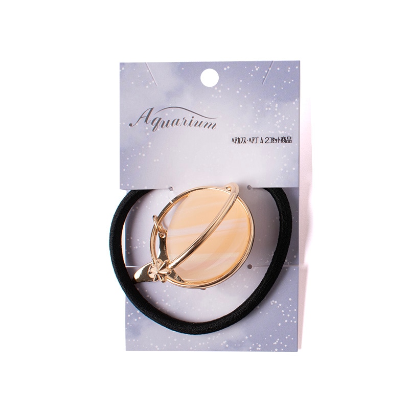 ユニバースヘアゴム イルカ (ゴールド）