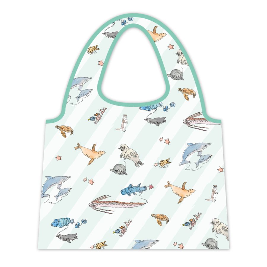 エコバッグ minaco sakamoto(総柄)