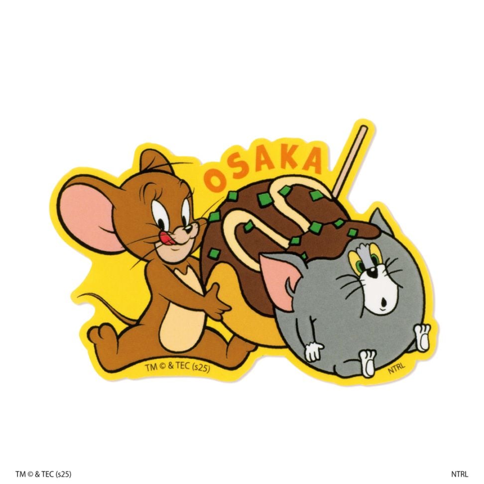 ご当地トムとジェリー大阪ステッカーB
