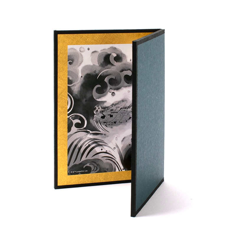 屏風 ミレニアム・ファルコン/デス・スター