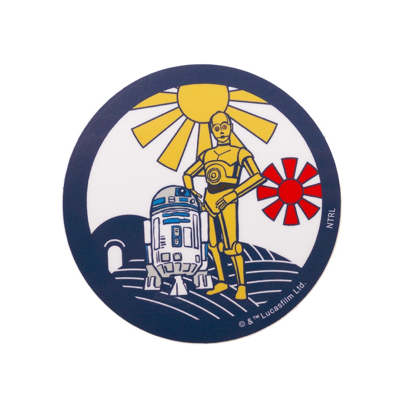 ステッカー C-3PO/R2-D2
