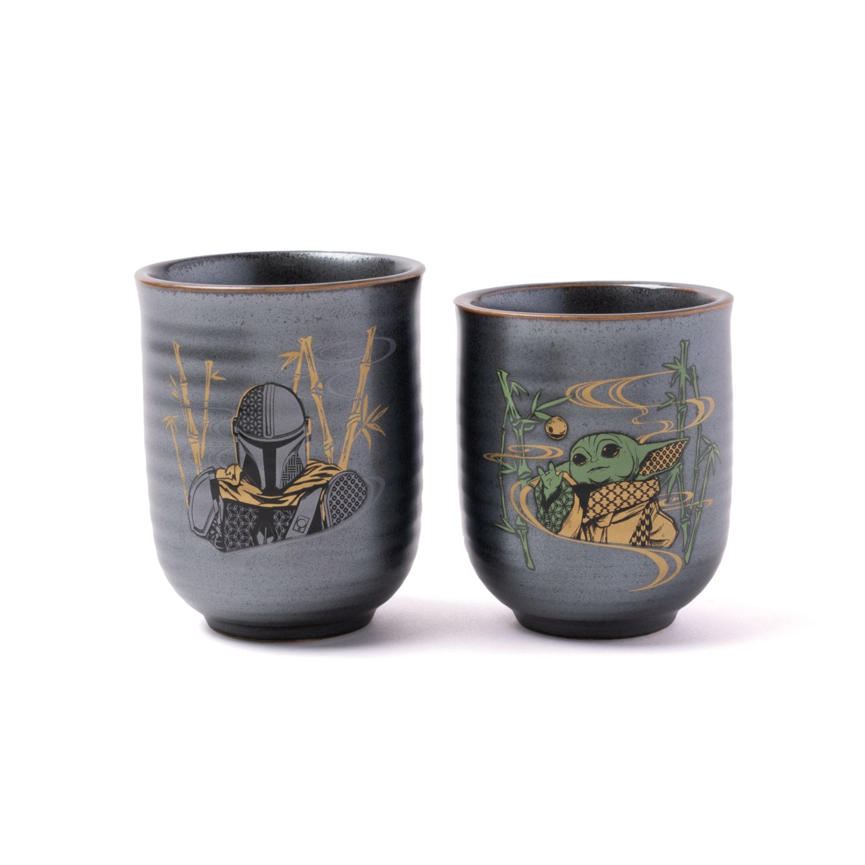 湯のみ2個セット (大)ディン・ジャリン/(小)グローグー