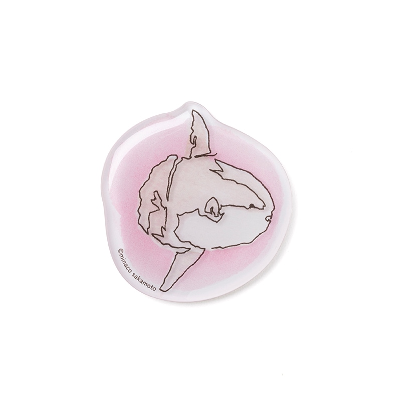 クリアマグネット minaco sakamoto マンボウ