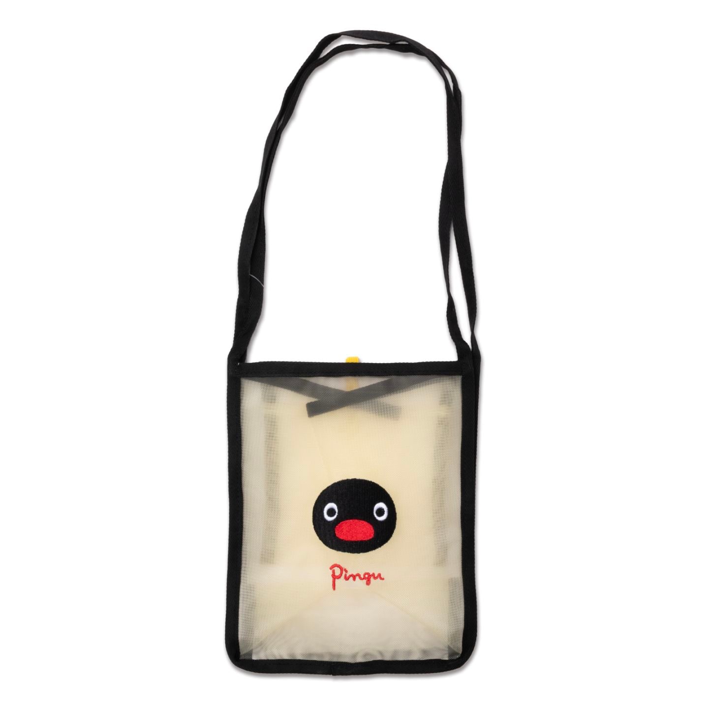 メッシュ折り畳みバッグ　ピングー