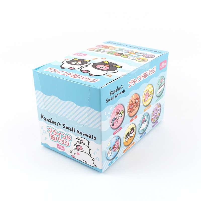 ピスケ&うさぎ ブラインド缶バッジ（BOX）