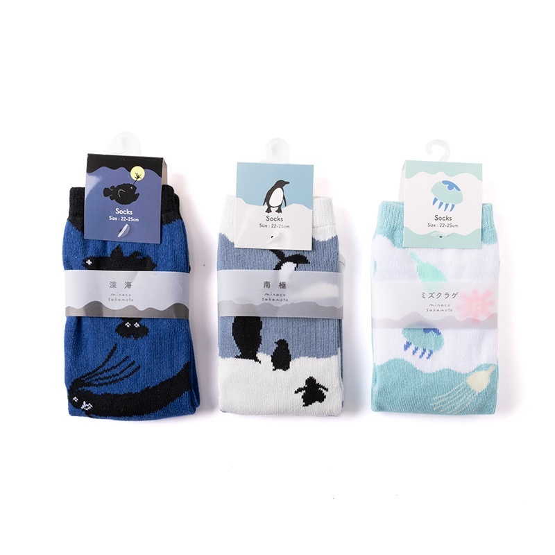 minaco sakamoto　靴下　（南極）