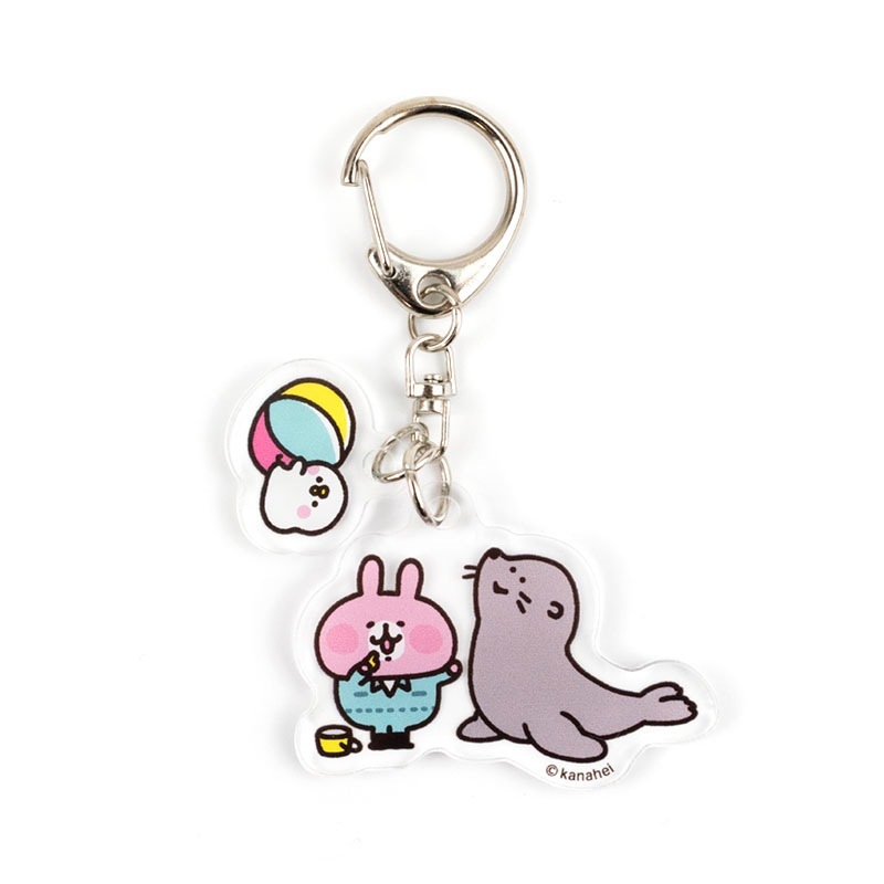 ピスケ&うさぎ アクリルキーホルダー (アシカ)