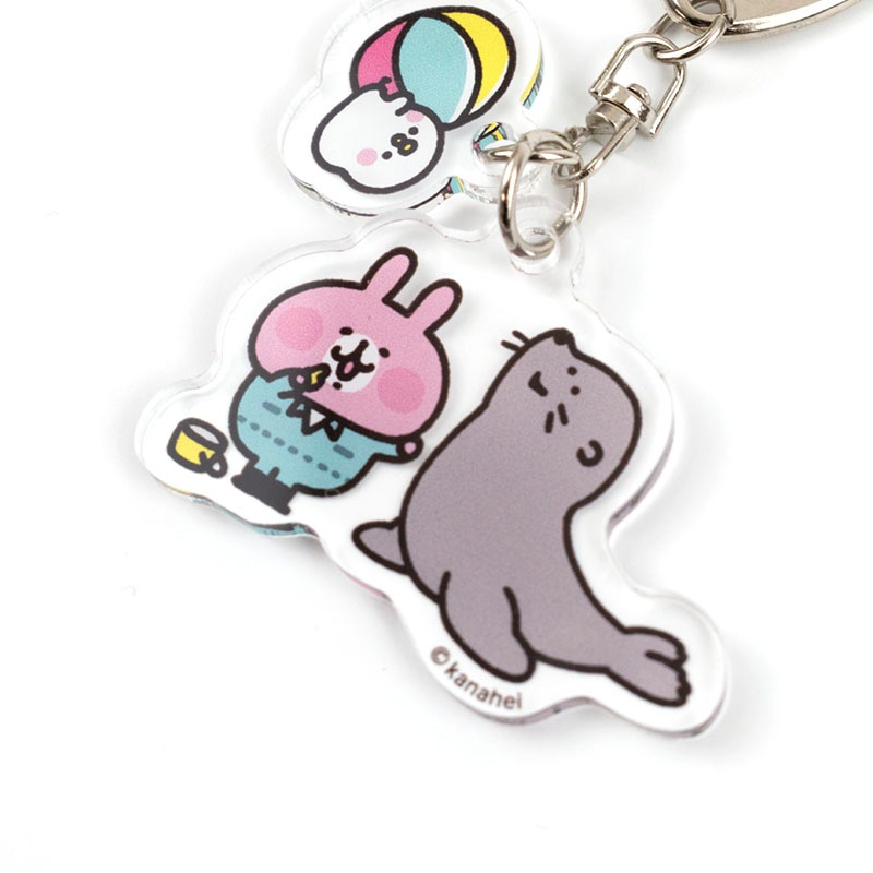 ピスケ&うさぎ アクリルキーホルダー (アシカ)