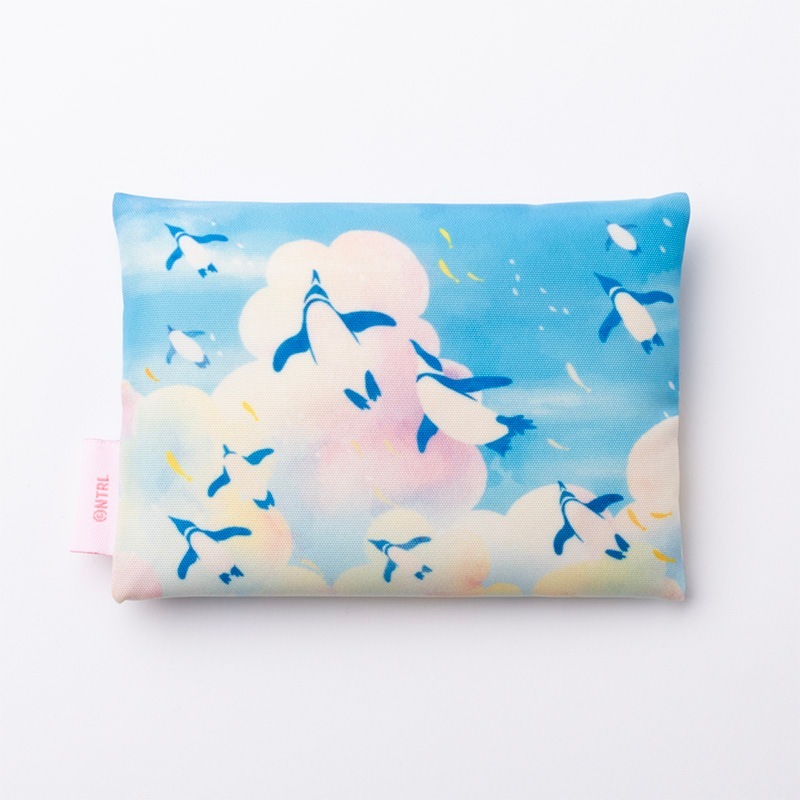 ティッシュケース（ペンギン水彩）